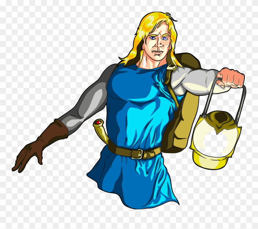 Middle Ages Blond Medieval Art Male Computer Icons - Blonde Dude Clipart - Png Download