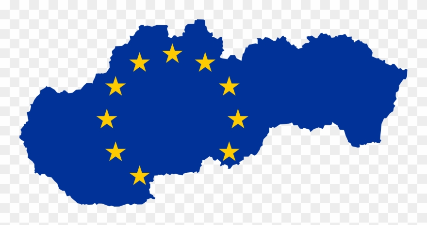 Big Image - Slovakia And Eu Clipart