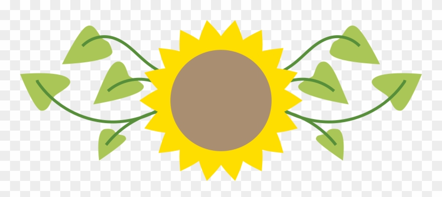 Country Sunflower Clipart - Clipart Of Sunflower Png Transparent Png