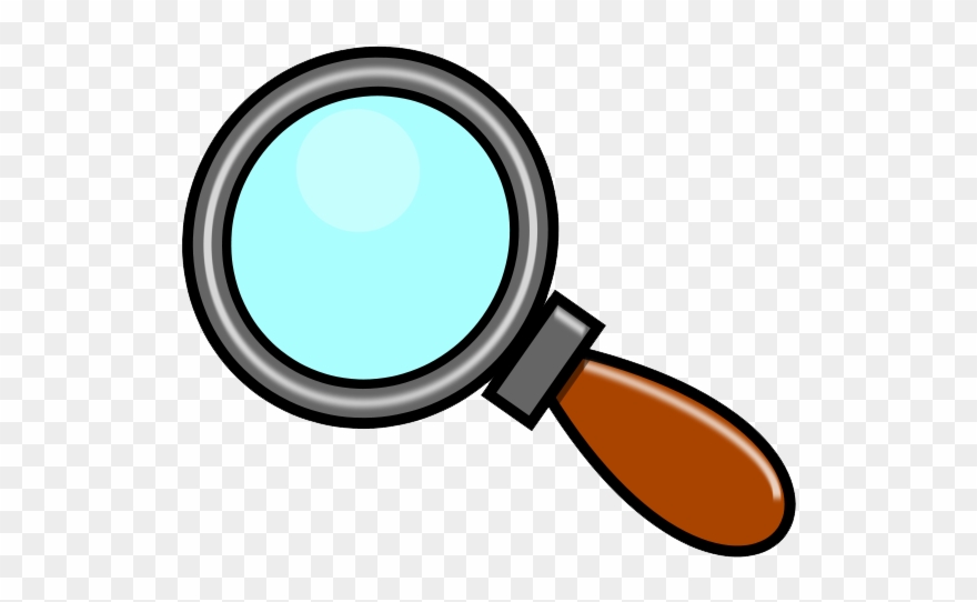 Magnifier Cliparts - Clip Art Magnifying Glass - Png Download