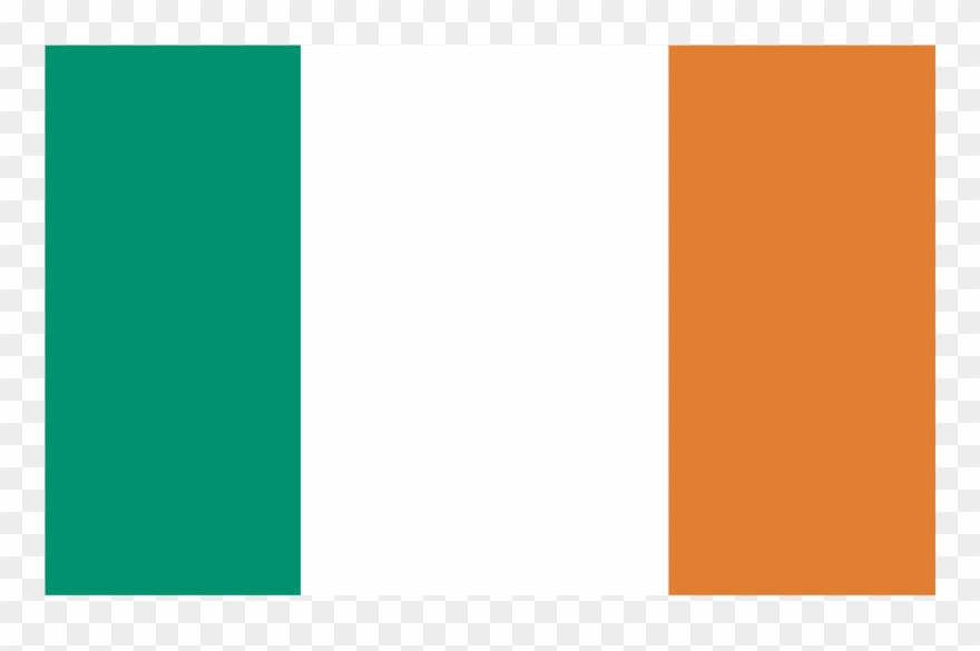 Irish Flag Clip Art - Ireland Flag Transparent Background - Png Download