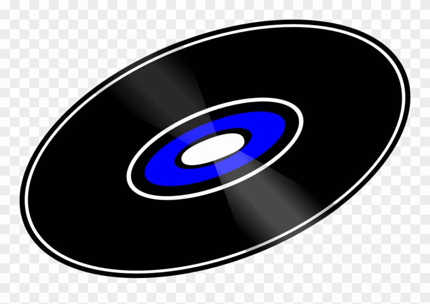 Disco Retro Png - Record Clip Art Transparent Png