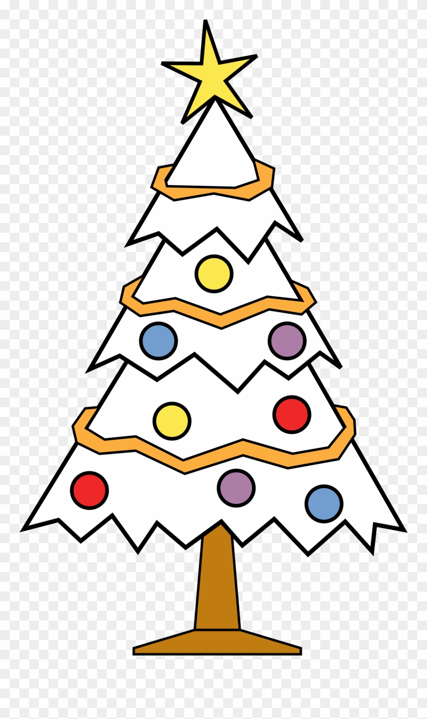 Free Black And White Christmas Tree Jpg Freeuse Download - Christmas Tree Ki Drawing Clipart