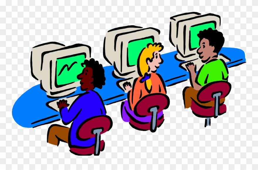 Computer Studentputer Cliparts Free Download Clip Art - Millennial Learners - Png Download