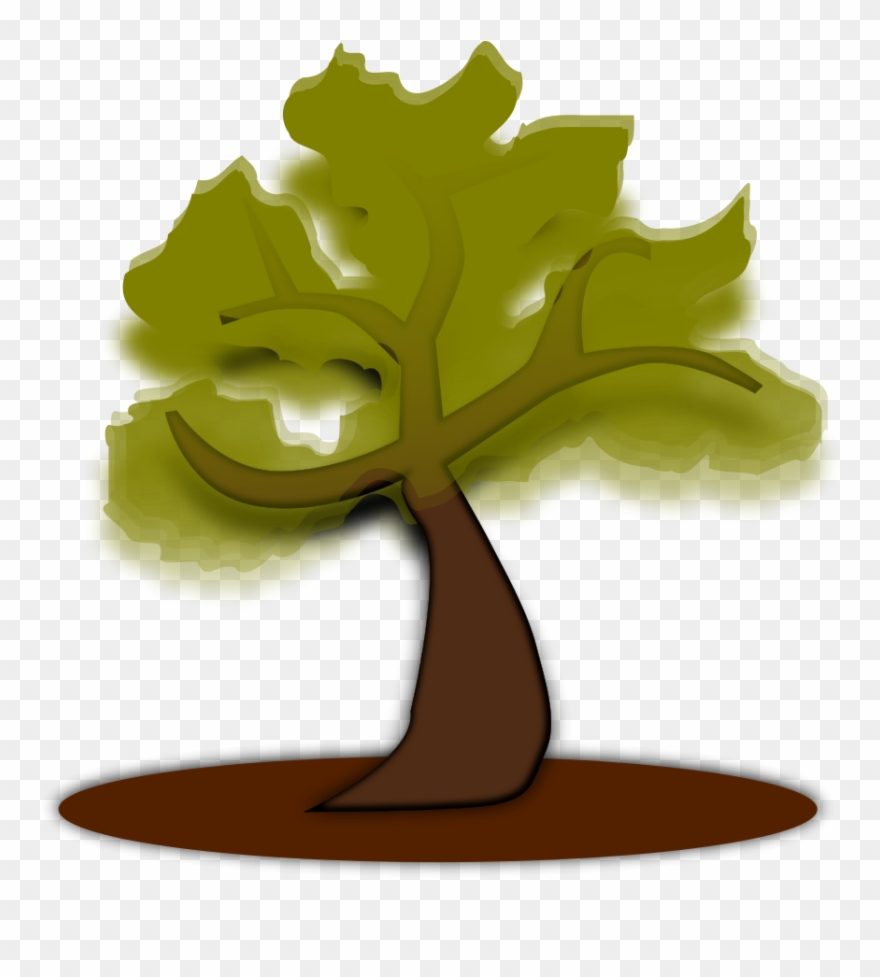Tree 001 Clipart, Vector Clip Art Online, Royalty Free - Tree - Png Download