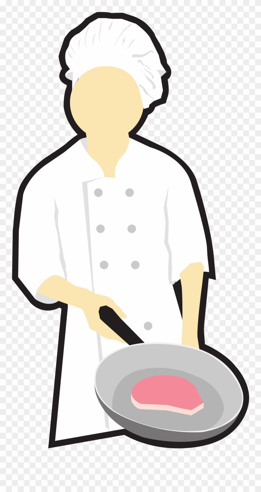 File Chef Cooking Clip Art Svg Wikimedia - Main Cook Chef Clipart - Png Download