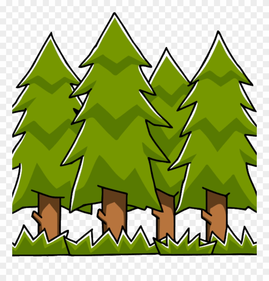Free Forest Clipart Free Forest Clipart At Getdrawings - Лес Картинка Пнг - Png Download