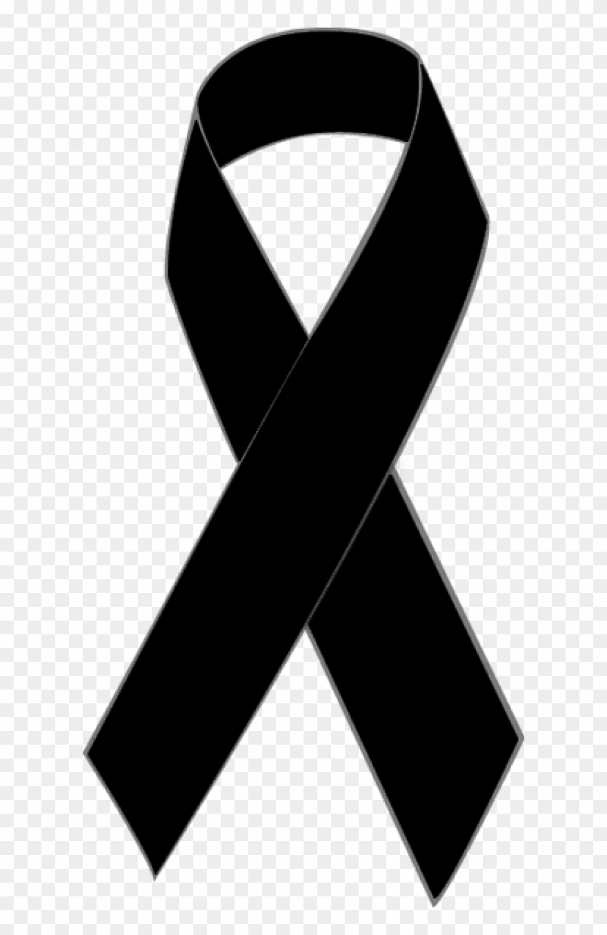 Here Are Links To Awareness R - Cancer Ribbon Clipart Black And White - Png Download