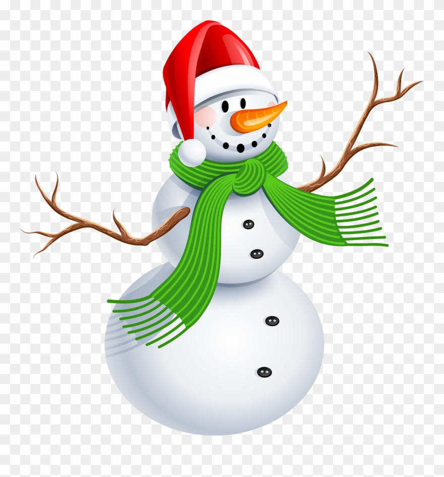 Retro Clipart Snowman - Christmas Songs Lyrics In English - Png Download