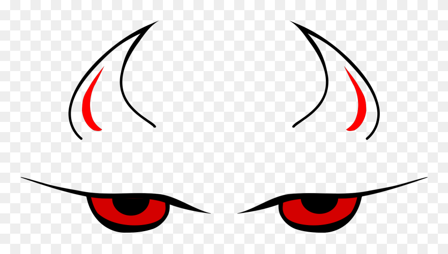 Evil Eyes In Bush Clipart