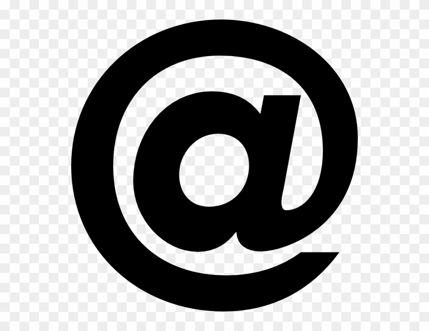 At Symbol Clip Art At Clker Com Vector Clip Art Online, - Symbol Clip Art - Png Download
