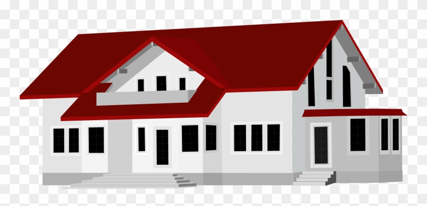 Large House Png Clip Art - Clip Art Transparent Png
