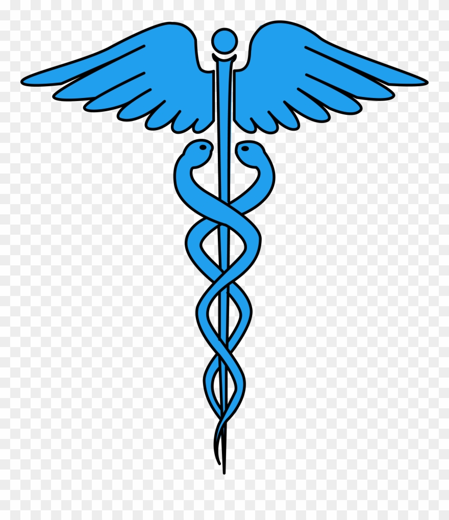 Image For Free Caduceus Medical Symbol Health High - Medical Symbol High Resolution Clipart