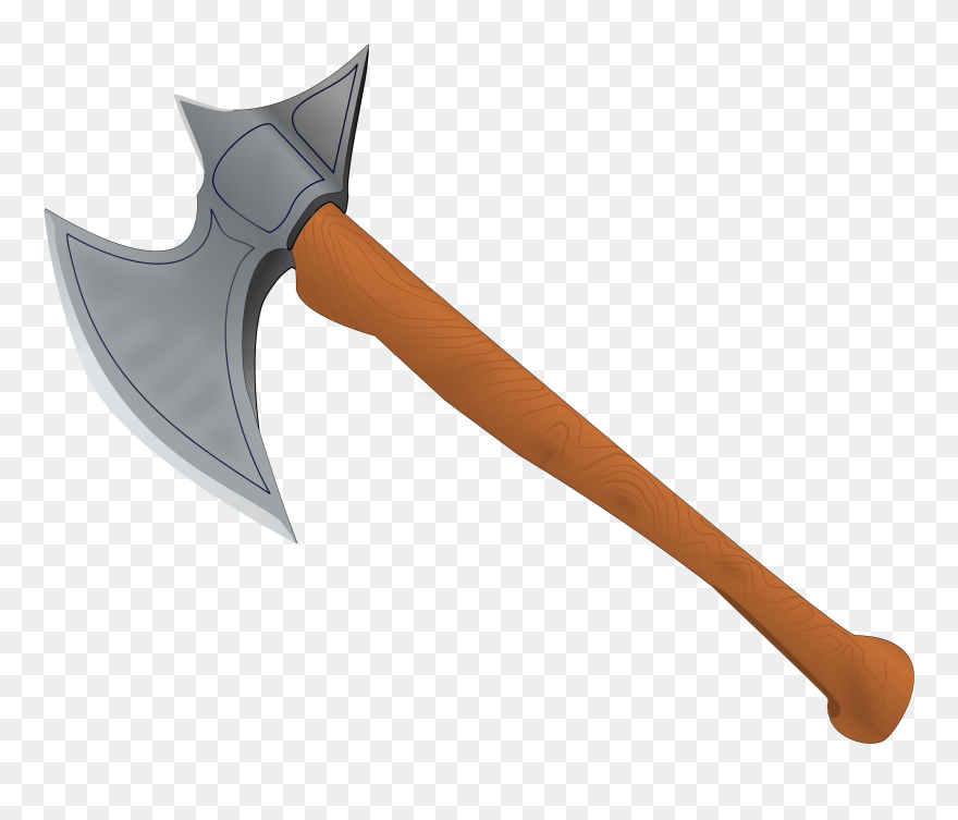 Battle Axe Medieval Large 900pixel Clipart, Battle - Medieval Battle Axe - Png Download