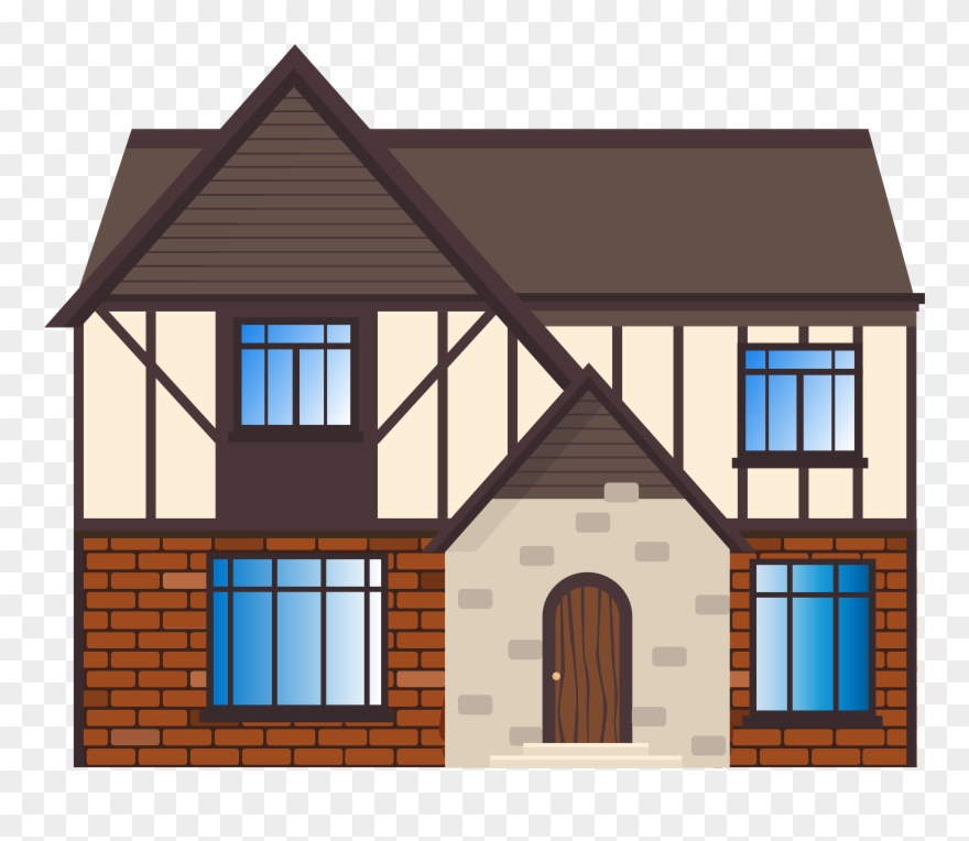 House Png Clip Art - Realistic House Clip Art Transparent Png