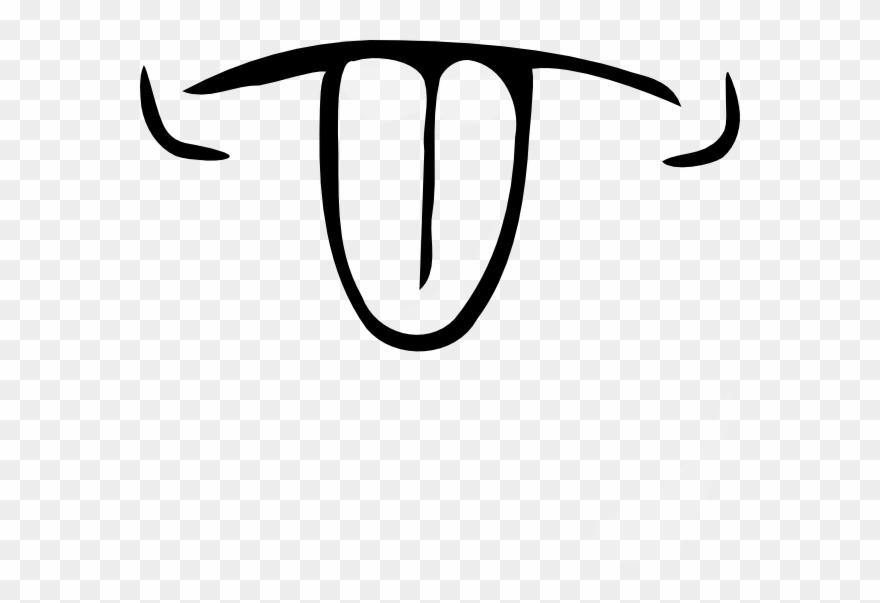 Colouring Picture Of Tongue Clipart