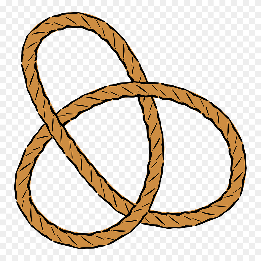 Free Clip Art Borders Wedding - Rope Clip Art - Png Download