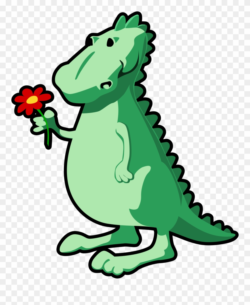 Clipart Info - Khủng Long Hoạt Hình - Png Download