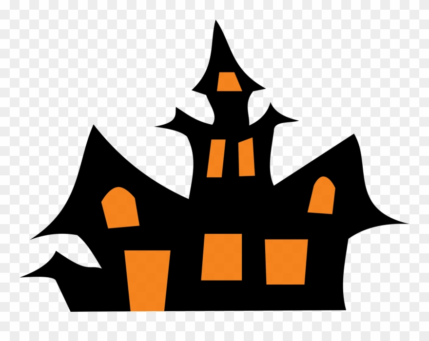 Halloween Haunted House Clip Art Free Car Memes - Halloween Haunted House Clipart - Png Download