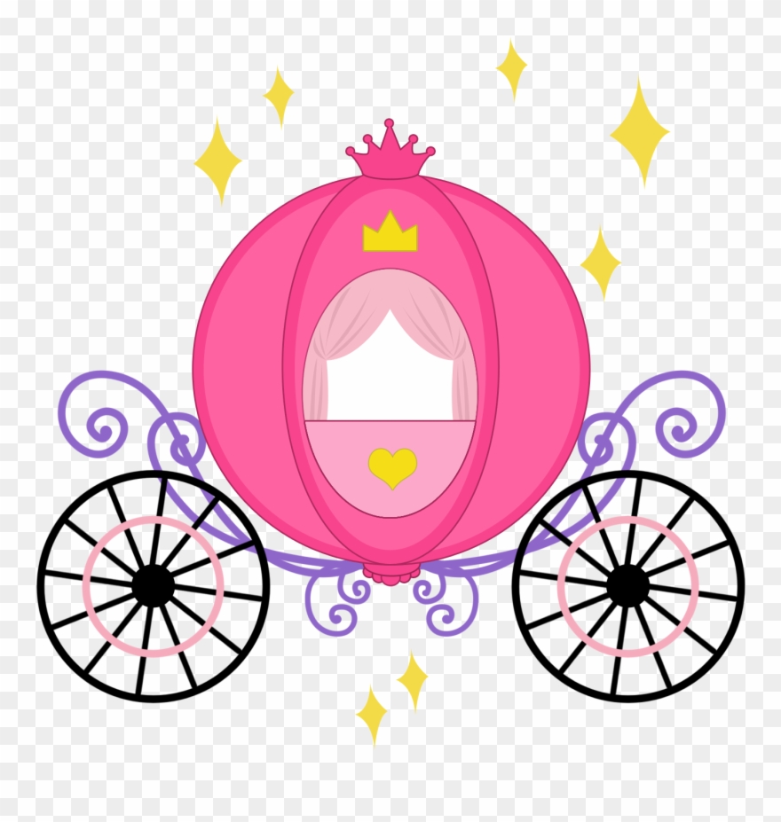 Ch B Pinterest Clip Art Princess And - Carruagem Minus - Png Download