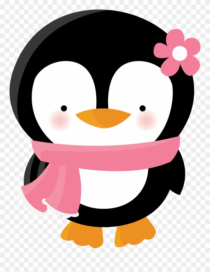 Penguin Penguin Love, Cute Penguins, Penguin Party, - Girl Penguin Clip