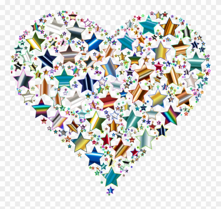 Star Computer Icons Drawing Heart - Clip Art - Png Download
