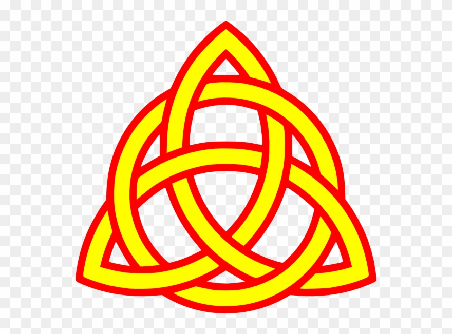 Celtic Trinity Knot Clipart Irish - Simple Celtic Tattoos - Png Download