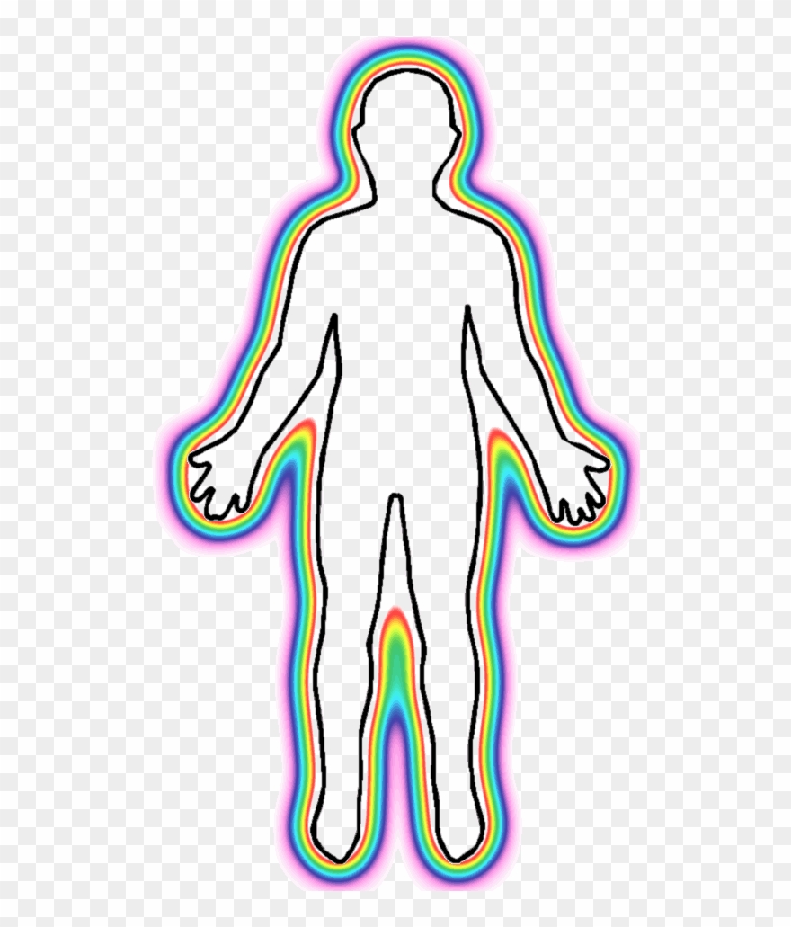 Outline Human Body - Body Scan Clip Art - Png Download