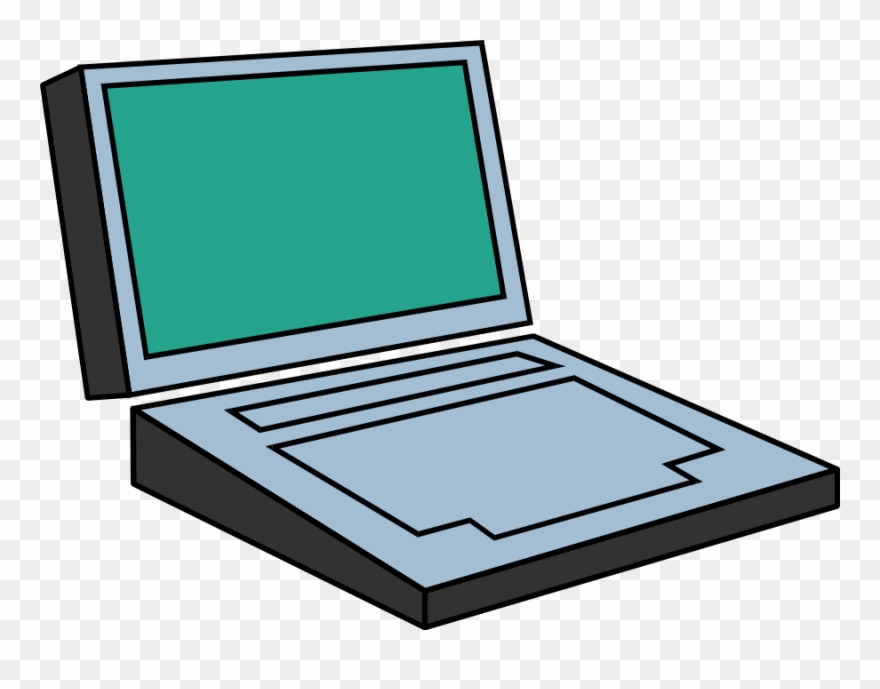 Computer 10 Clipart, Vector Clip Art Online, Royalty - Laptop Clipart Simple - Png Download