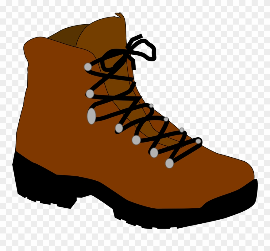 Boot Clip Art Download - Hiking Boot Clip Art - Png Download