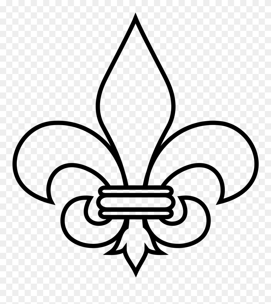 Fleur De Lis Clip Art - Png Download