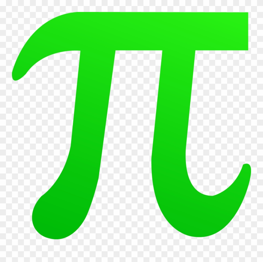 Pi - Green Pi Symbol Clipart