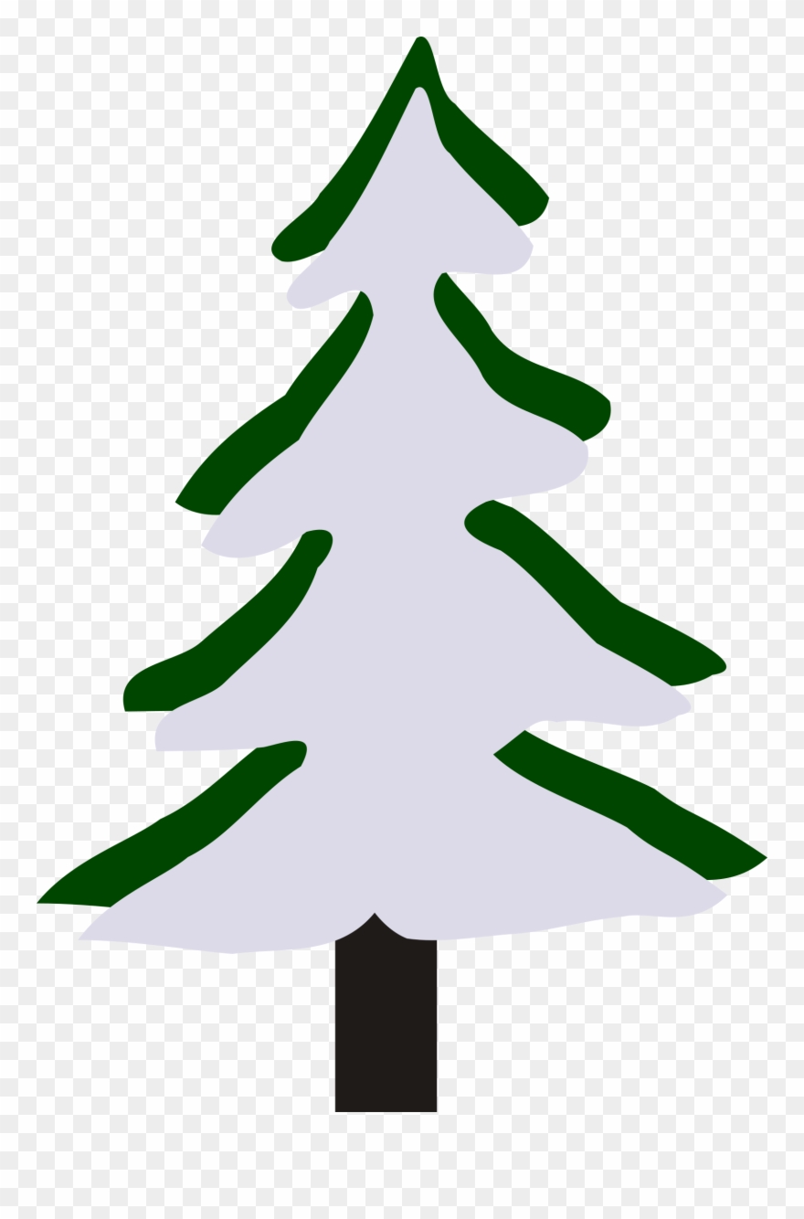 Big Image - Winter Tree Clipart Small - Png Download