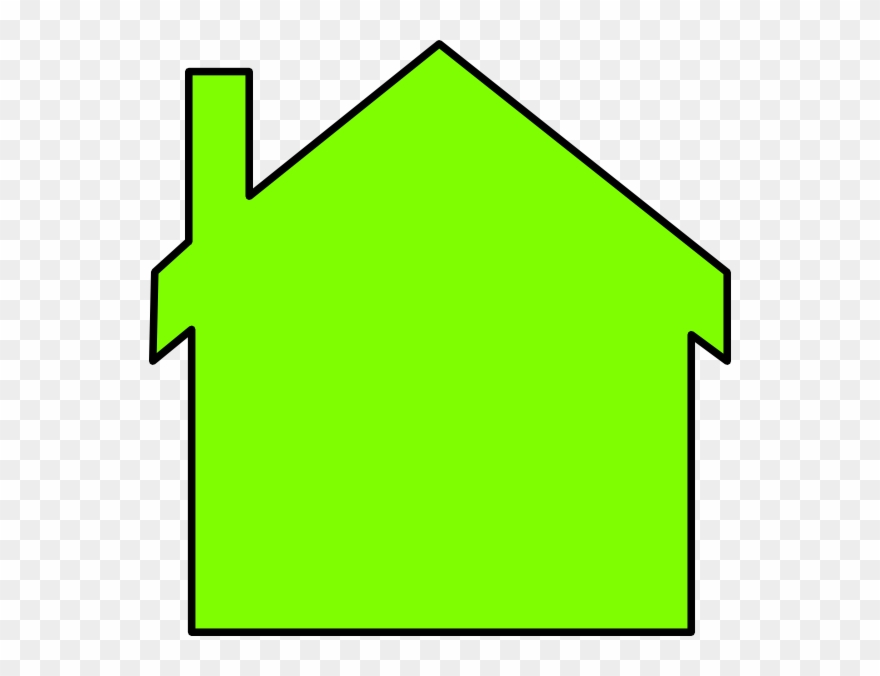 New House Outline Clip Art - Monopoly House Clipart - Png Download