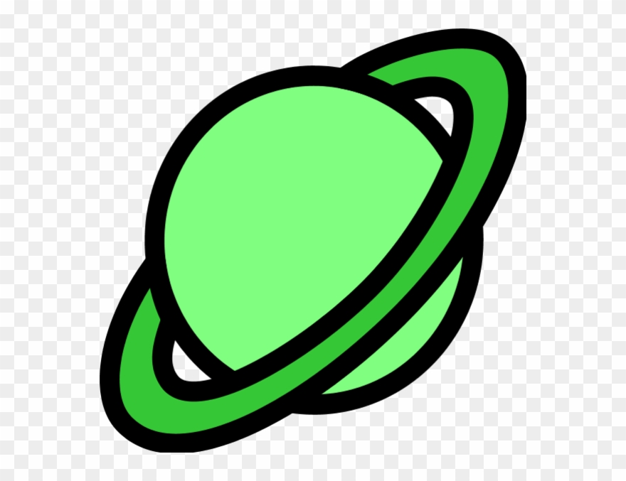 Planets Clipart Page 3 Pics About Space - Planet Cartoon Black And White - Png Download