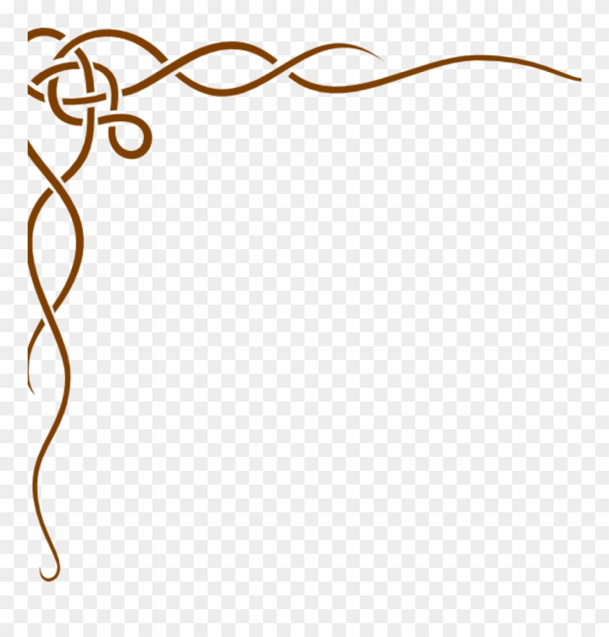Page Borders Clipart Brown Page Border Clip Art At - Brown Borders Png Transparent Png