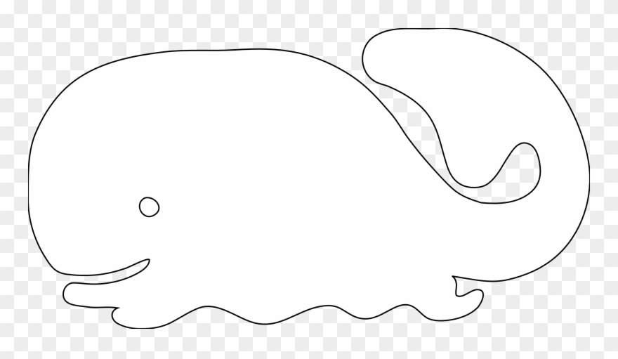 Whale Cartoon Clip Art Image - Whale White Icon Png Transparent Png