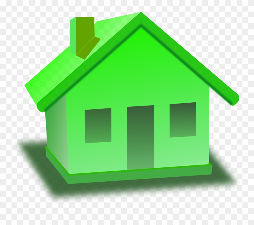 House Big Image Png - Green House Clip Art Transparent Png