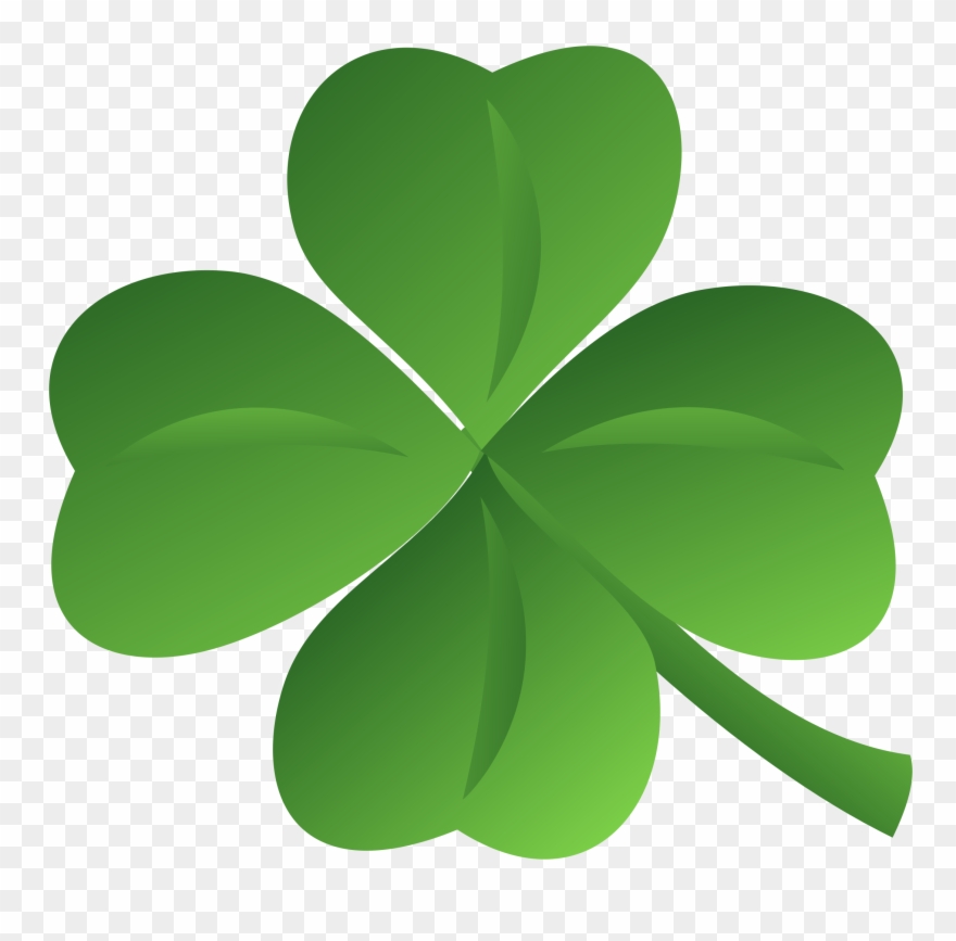 Download Transparent Clover Irish Four Leaf Clover Clip Art Png