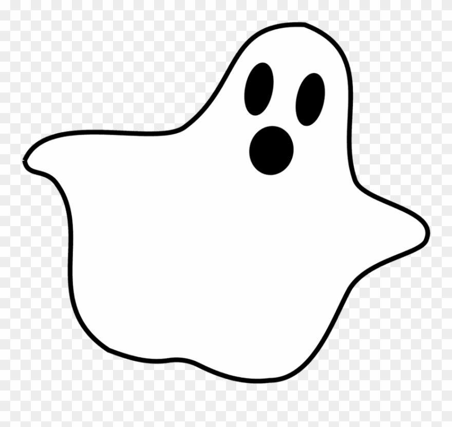 Halloween Ghost Clipart Free Download Best Halloween - Transparent Background Cute Ghost Clipart - Png Download