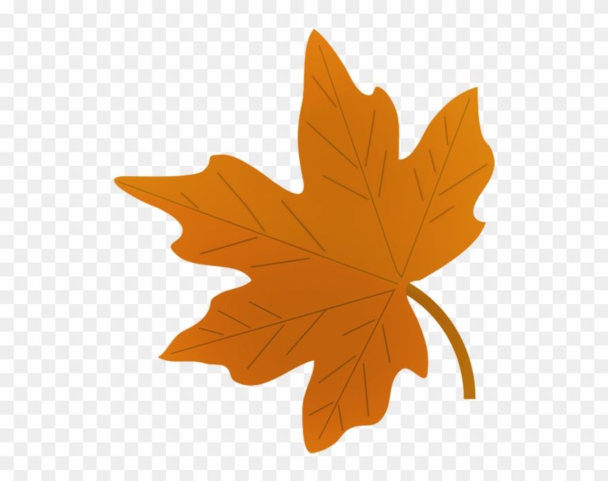 Green Fall Leaf Drawing, Fall Leaf Drawing - Leaf Clip Art - Png Download