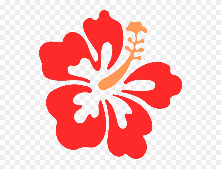Clip Art At Clker Com Vector Online - Hibiscus Clipart - Png Download
