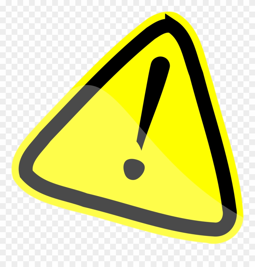 Caution Sign Clip Art Warning Sign Clipartall - Risks And Issues Of Social Media - Png Download