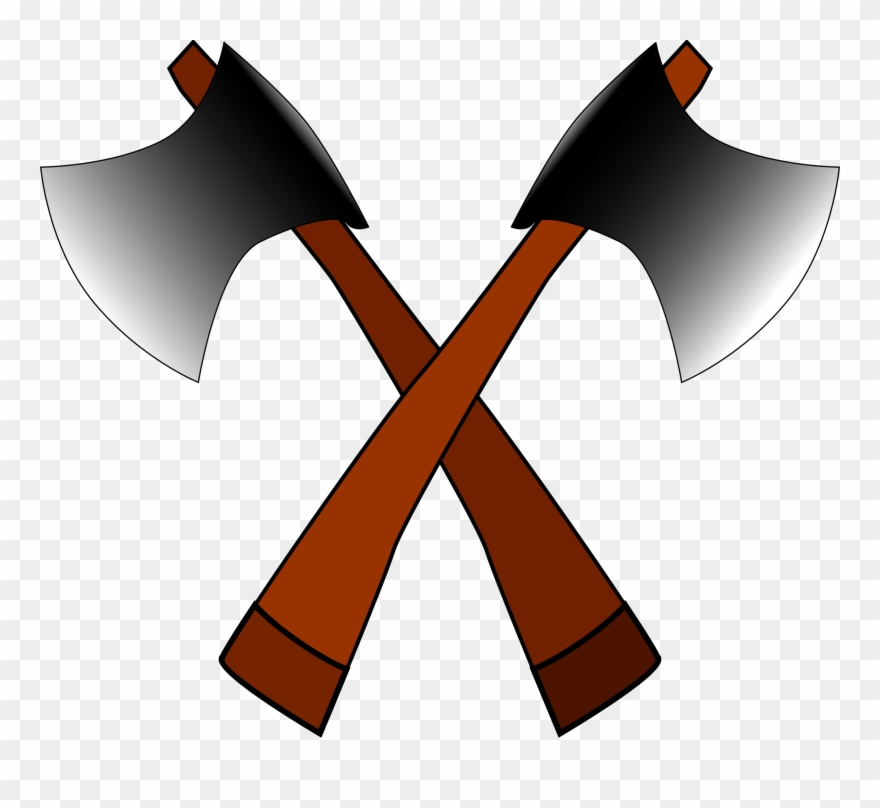 Battle Axe Medieval Clipart, Vector Clip Art Online, - Axes Clipart - Png Download