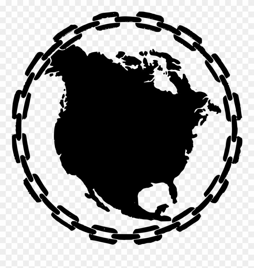 North America Geography Clipart Computer Icons Map - Rumah Sakit Santo Yusup Bandung - Png Download