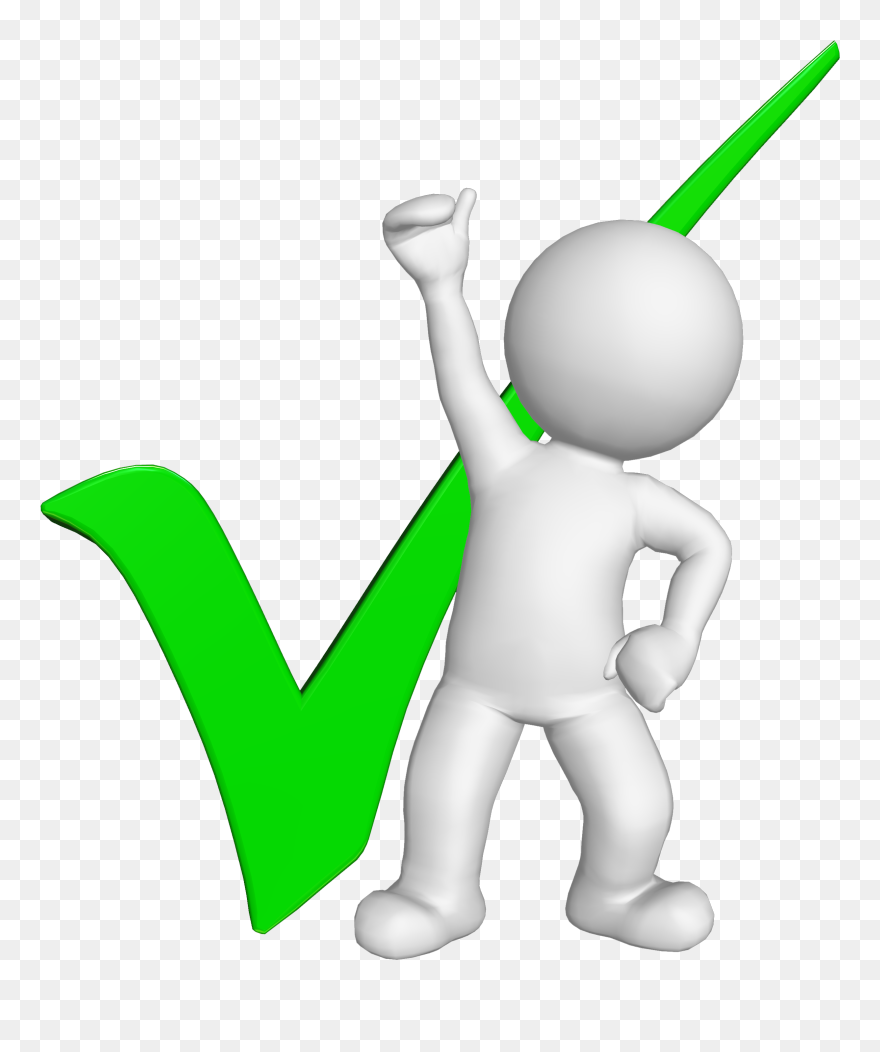 Correct Clipart Free Clip Art - Muñecos Para Presentaciones Empresariales - Png Download