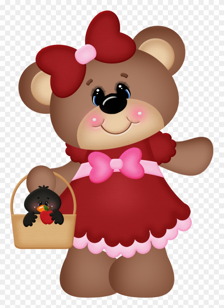 Søde Tegneserier, Clip Art, Stof Maleri, Bleer, Appliques, - Ursinha Princesa Decoupage - Png Download