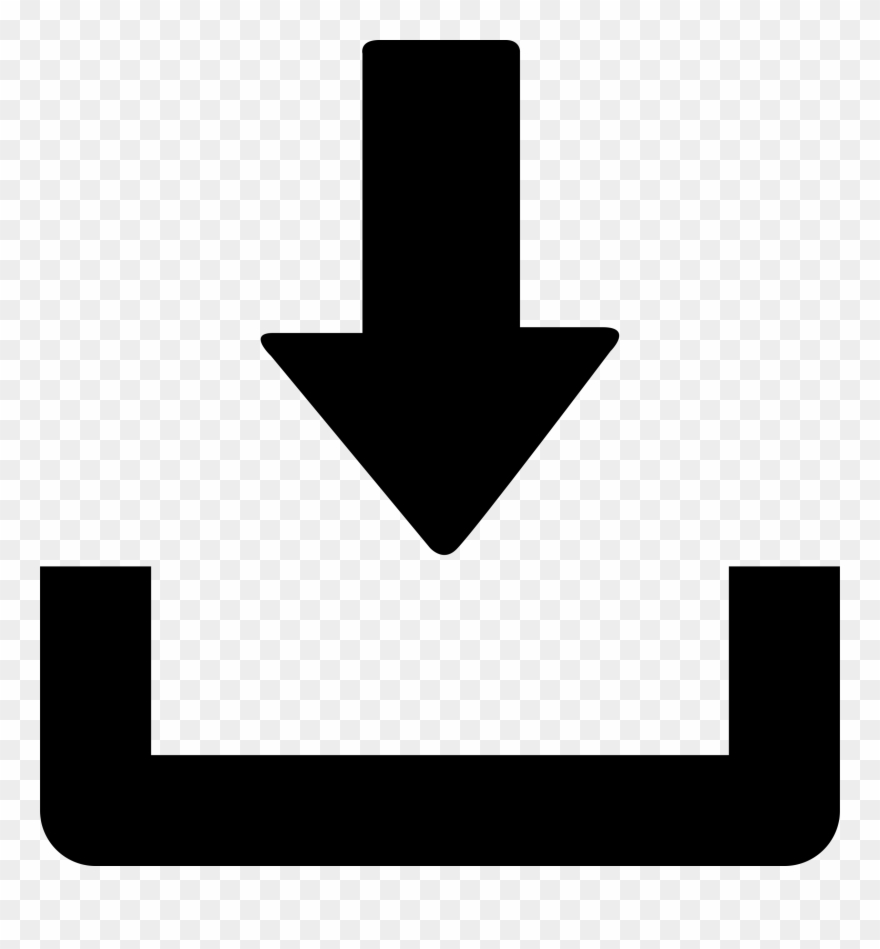 Big Image - Download Button Icon Png Clipart