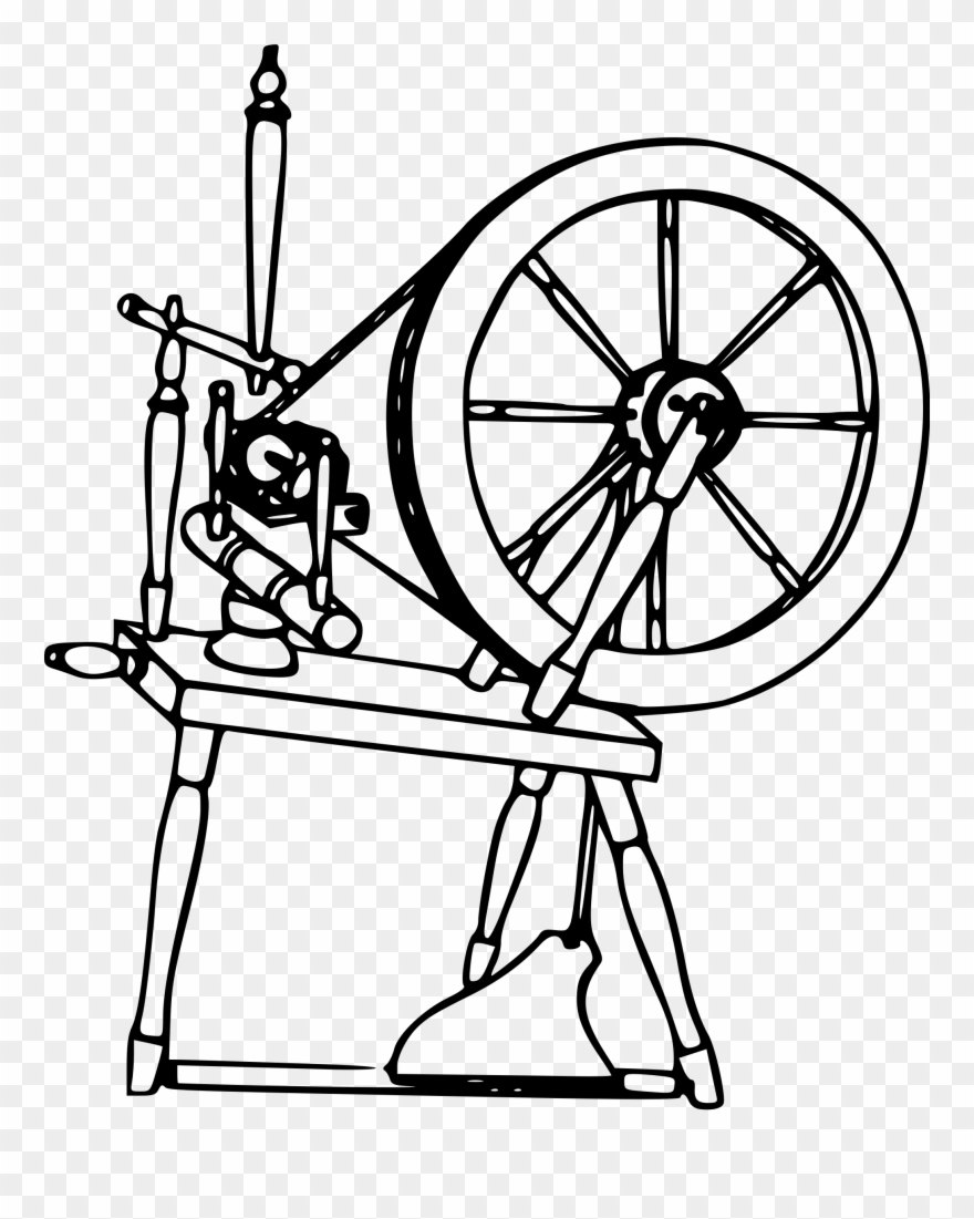 Big Image Png - Clip Art Spinning Wheel Transparent Png