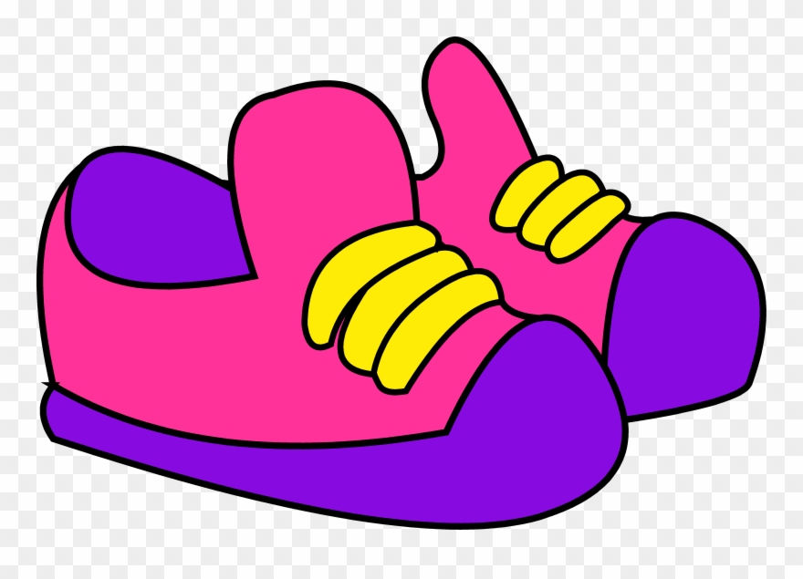 Free Animated Shoes Cliparts Download Clip Art - Shoes Clip Art Black And White - Png Download